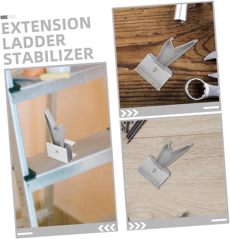 Extension Ladder Rung Lock Kit Metal Stabilizer Replacement Part for Home and Work Use - Image 3