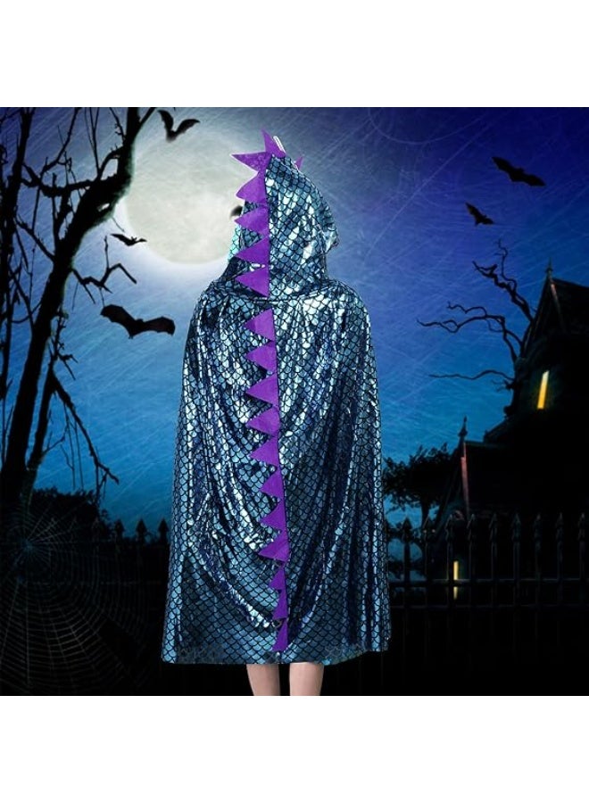 جورونب زي تنين بغطاء رأس على شكل ديناصور للهالوين، مناسب للأولاد والبنات والأطفال من عمر 3 إلى 8 سنوات - Image 5