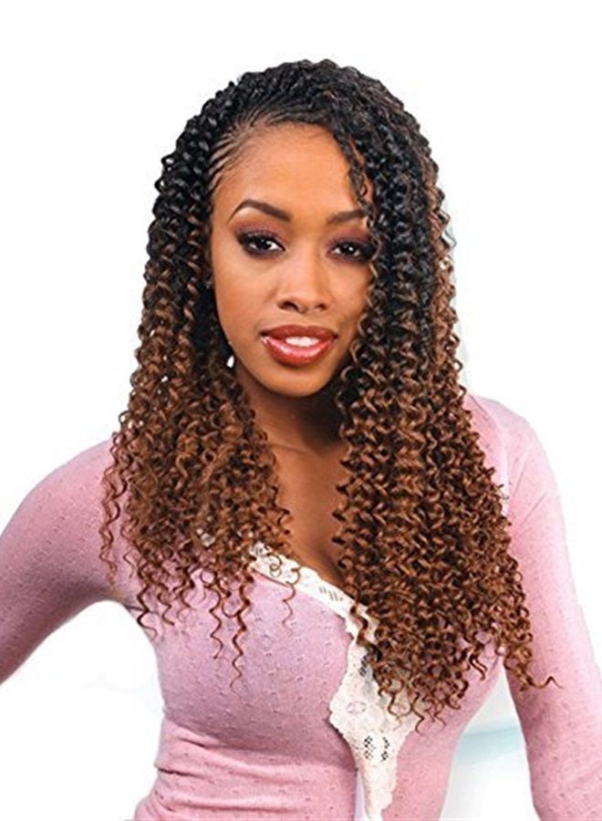 Freetress WATER WAVE 22" (4-Pack, 2 Dark Brown) - Freetress Synthetic Crochet Braiding Hair - Image 1