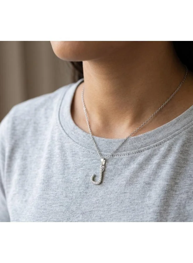 Rovaux  Arabic Letter 'Laam' Necklace 18k Gold Plated for Women | Best Price UAE