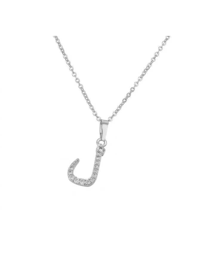 Arabic Letter 'Laam' Necklace 18k Gold Plated