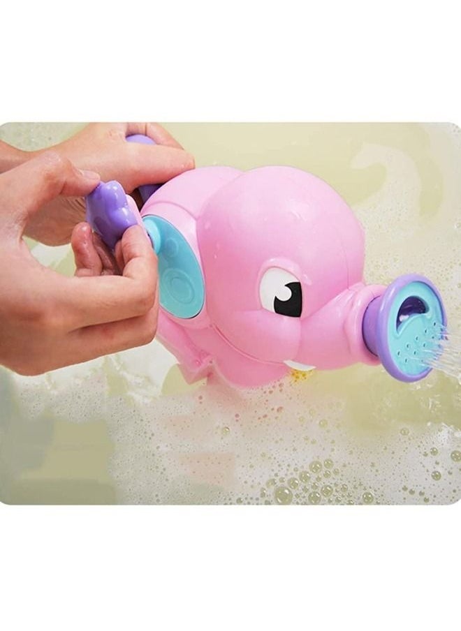 Generic - 2PCS Baby Bath Toy Elephant, Cute Elephant Water Spray Toy Baby Bathtub Floating Toy Toy, Elephant Shower Parent Child Interactive Toy Attractive and Fashion - Image 1