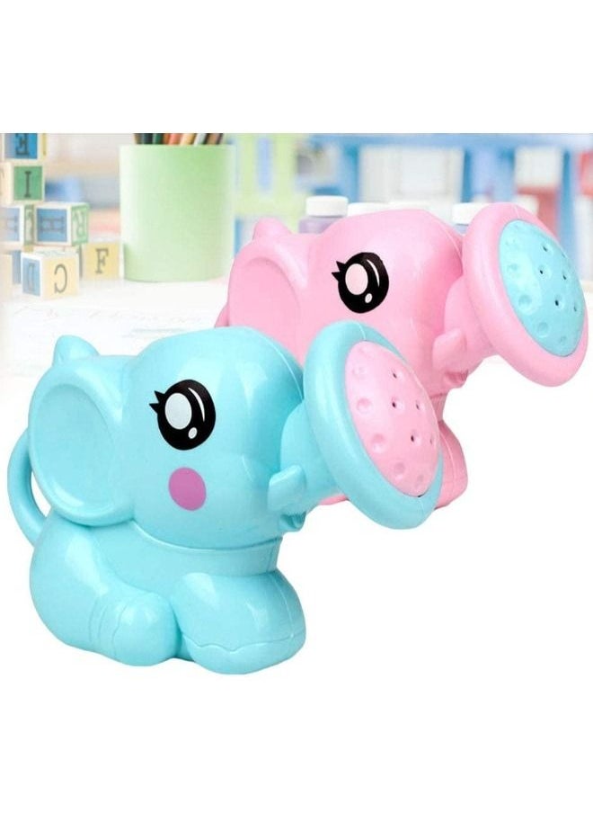 Generic - 2PCS Baby Bath Toy Elephant, Cute Elephant Water Spray Toy Baby Bathtub Floating Toy Toy, Elephant Shower Parent Child Interactive Toy Attractive and Fashion - Image 1