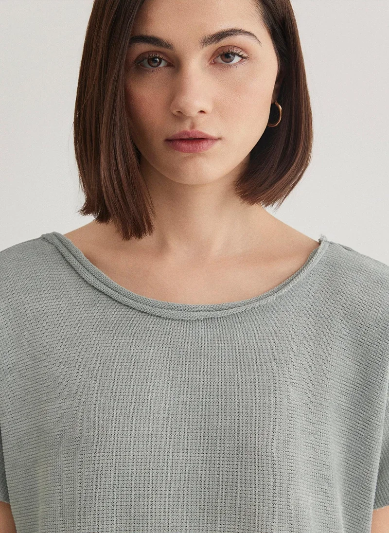 مافي تيشيرت رمادي