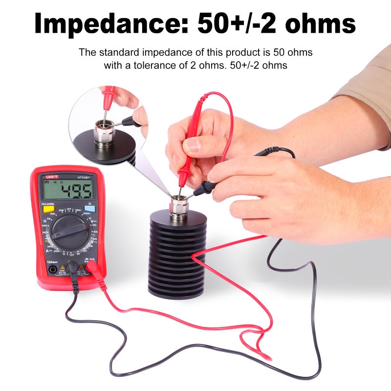 BECEN 100W N- Male Connector Dummy Load, Termination Load,DC to 3 GHz, 50ohm,for VNA - Image 3