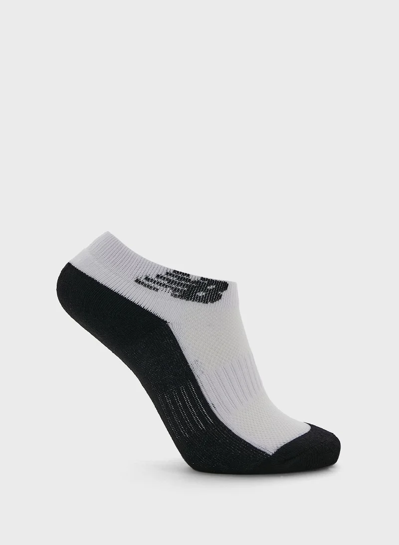 New Balance 2 Pack Response Performance No Show Socks