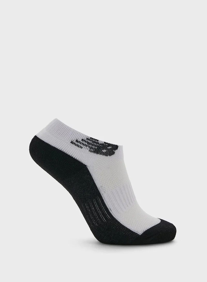 New Balance 2 Pack Response Performance No Show Socks