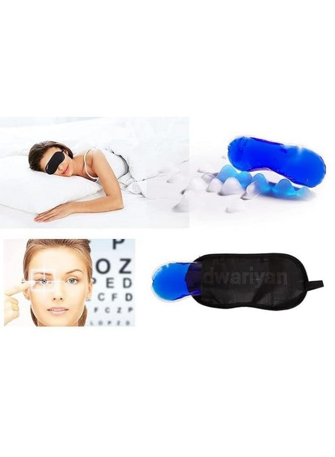 Dwariyan SPARKAN Cooling Gel Eye Mask & Ice Pads - Reusable Cold Compress for Puffy Eyes, Dark Circles & Redness - Gel Eye Patch for Women & Men - Soothing Eye Relief Therapy - Image 3