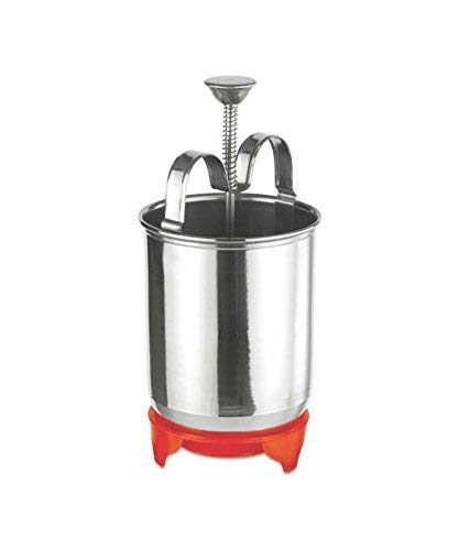Sajag Stainless Steel Medu vada Machine Mendu Vada Maker for Perfectly Shaped Crispy Uddina Vade Medhu vada Uddi vada Minapa garelu Uzhunnu vada Urad vada Hygienic - Image 1