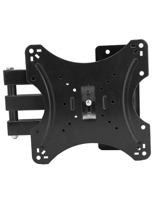 NIBEMINENT Retractable Wall Mount TV Stand Black  - Image 1