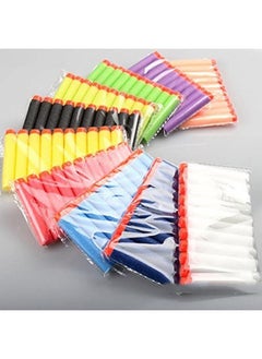 Home Buy HOME BUY Hollow Out Soft Foam Refill Darts for N-Strike Elite Series Blasters White & Blue - White & Blue (Bullet 20)  - Image 5