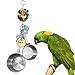 Litewoo Bird Stainless Steel Bell Toys Safe and Stable Hanging Spoons Pipe Chew Bite ToyD - Image 3