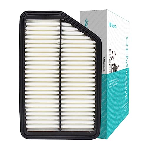 OEMASSIVE Engine Air Filter Compatible with Hyundai Elantra 2011-2012 1.8L,Hyundai Tucson 2010-2015,Kia Sportage 2011-2016 2.4L Car Air Filter Replacement 28113-2S000 CA11053A - Image 1