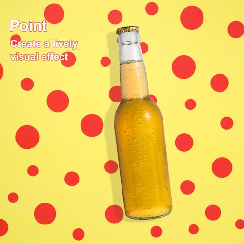 Meking 12Pcs 24Patterns Product Photography Backdrops Kit Small Photo Backdrop Colorful Polka Dot Flat Lay Background for Jewelry, Cosmetics,Crafts and Other Small Product Photography (16.5X11.8inch) - Image 4