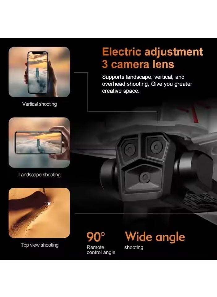 ELTRAZONE - K12 Max Smart Phone Drone with Brushless Motors, 4K Camera, Wide Angle Video Shooting, Folding Design, One Key Landing, Strong Power for Stable Flight – Ultimate Aerial Photography Drone - Image 1