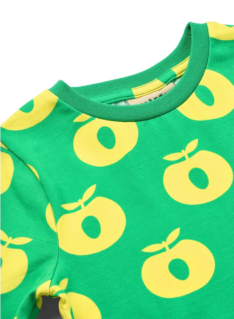 Småfolk Long-sleeved top with apples