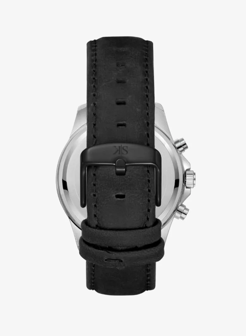 Kenneth Scott  Kenneth Scott Men's Chronograph  Black  Dial Watch - K26106-BLBB for Men | Best Price UAE