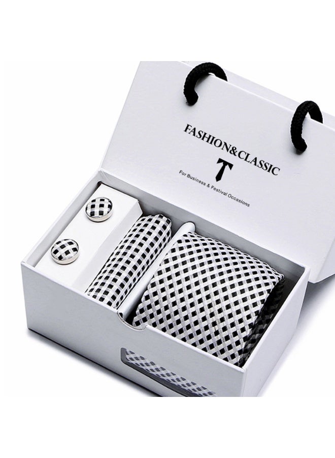 Shougu Men's Business Dress 8cm Tie Gift Box 