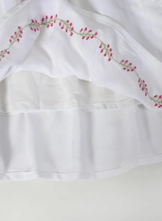 BELLA MODA Floral Embroidered Dress