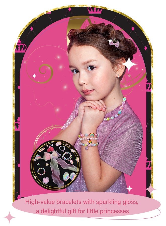 SKOODLE Kids Hair Accessory Set - Girls Hair Accessory Set, Portable Travel Hair Accessory Set - Image 2