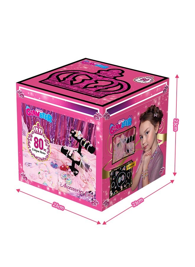 SKOODLE Kids Hair Accessory Set - Girls Hair Accessory Set, Portable Travel Hair Accessory Set - Image 4