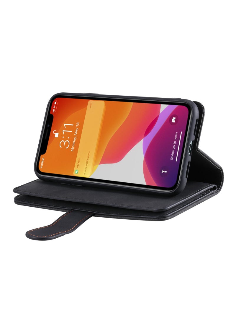 Loquat Suitable For iPhone Wallet Type Fall Proof Mobile Phone Leather Case - Image 2