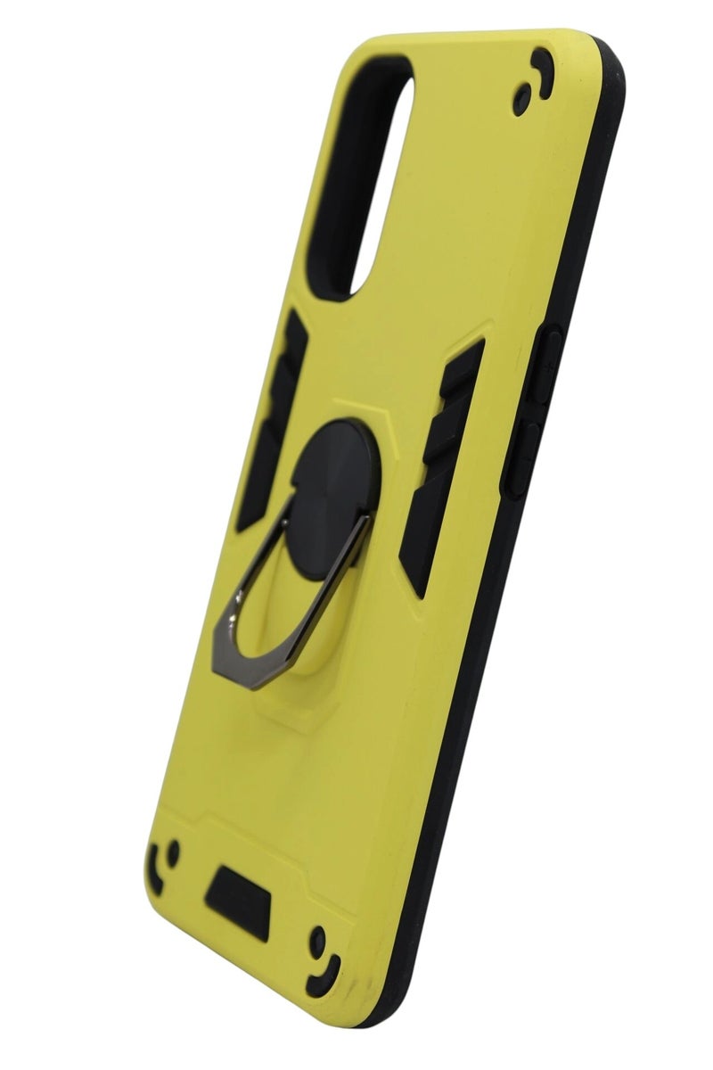 CFS C.F.S Plastic Back Cover With Holder For Oppo Reno 4 - Yellow - Image 2