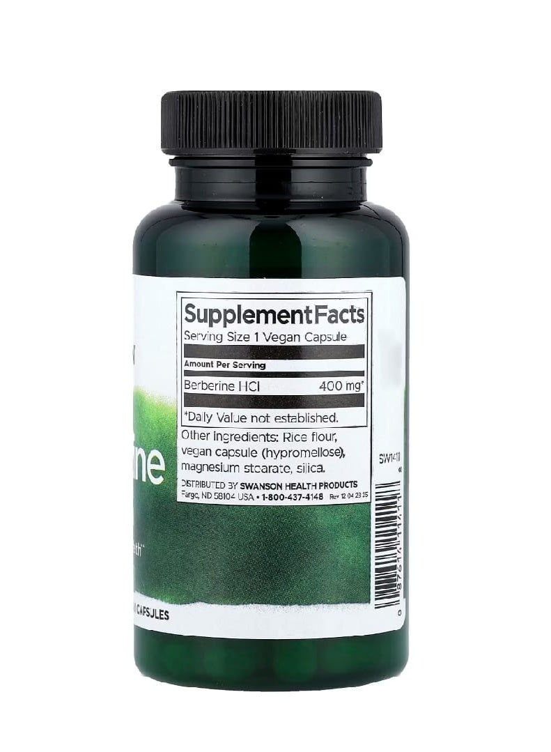 سوانسون بربارين ٤٠٠ مجم ٦٠ كبسولة نباتية - Image 2