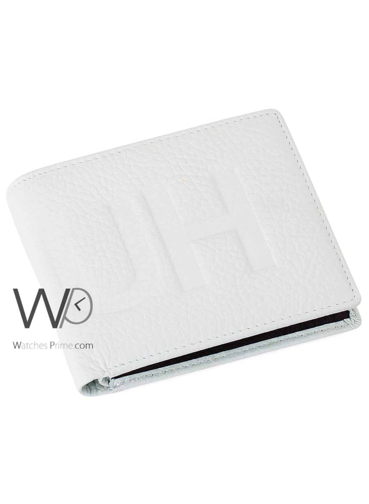 Hugo Boss Men's Genuine Leather Wallet - White