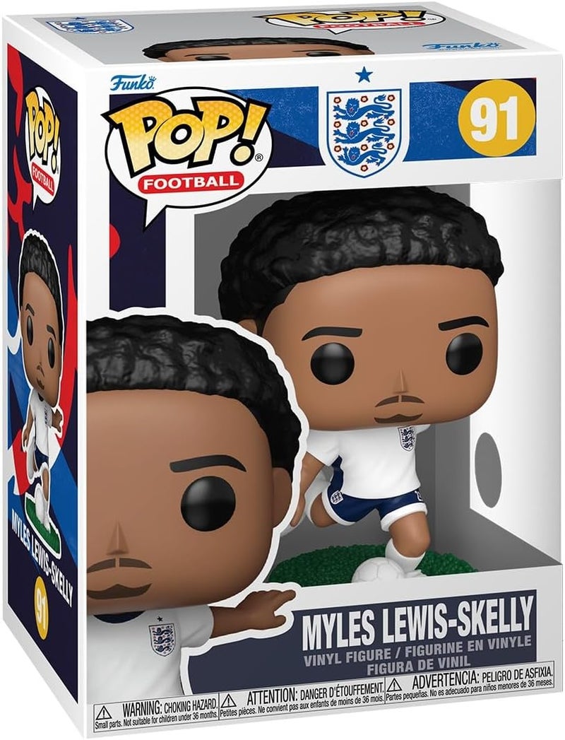 Funko Pop! Football: England - Myles Lewis-Skelly - World Cup 2026 Collectible Vinyl Figure - Image 1
