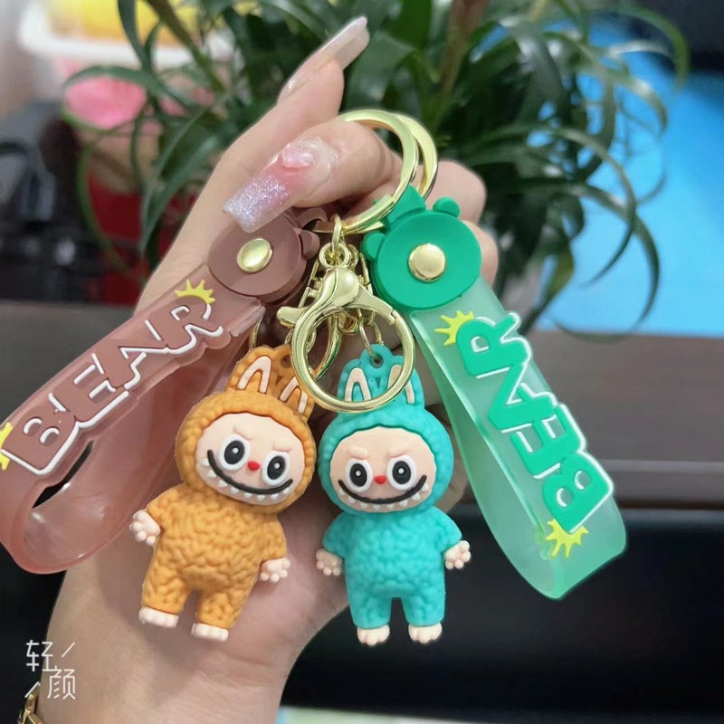 Rab Little Sheep Keychain Pendant Rab Doll Hanging Couple Bag Jewelry Stall Night Market - Image 3