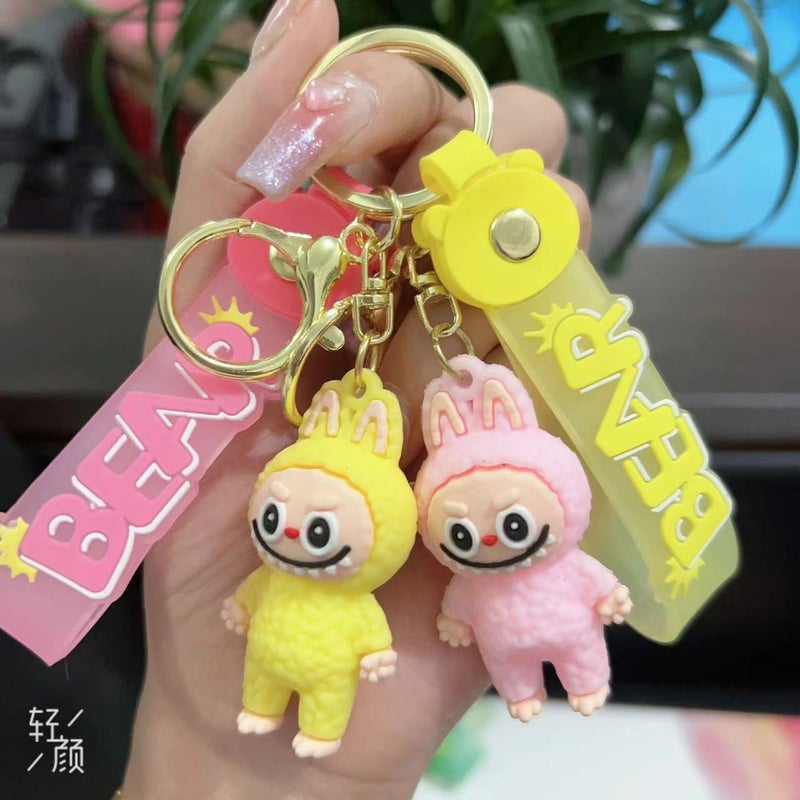 Rab Little Sheep Keychain Pendant Rab Doll Hanging Couple Bag Jewelry Stall Night Market - Image 4