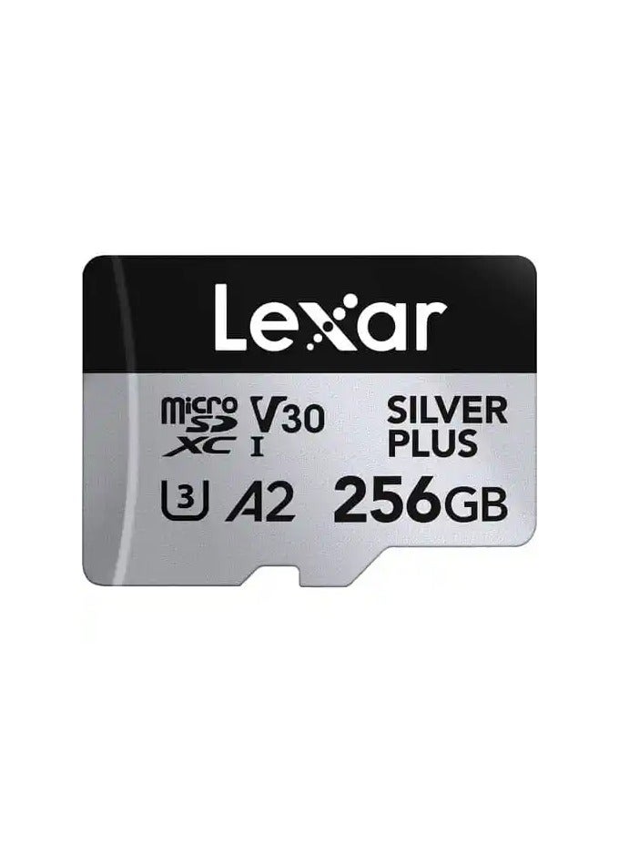 Lexar Professional Silver Plus UHS-I microSDXC Memory Card 256 GB - Image 1