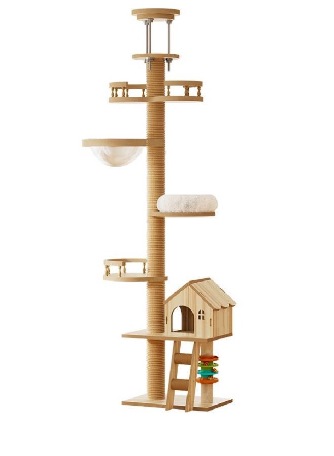 كيكي شجرة قطط فائقة الارتفاع لتجربة تسلق وجثم مثالية - Image 1
