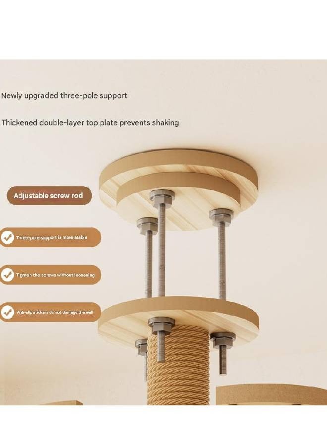 كيكي شجرة قطط فائقة الارتفاع لتجربة تسلق وجثم مثالية - Image 3