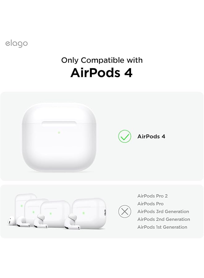 Elago Airpods 4 Cassette Tape Case Classic White Red - Image 2
