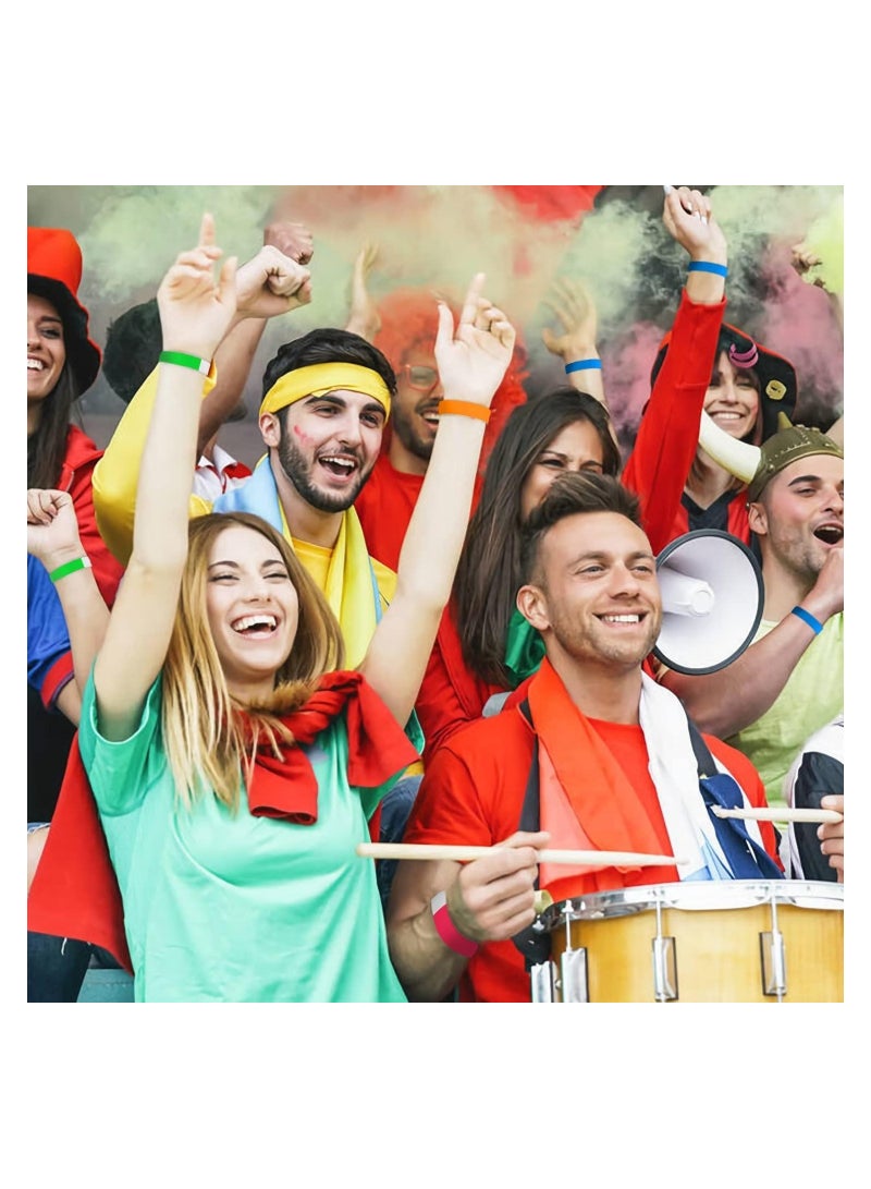 200 Pack Wrist Bands Paper Wristbands for Events, Waterproof Identification Wristbands Colored Wristbands for Party Concert(Blue, Red, Green, Orange) - Image 5