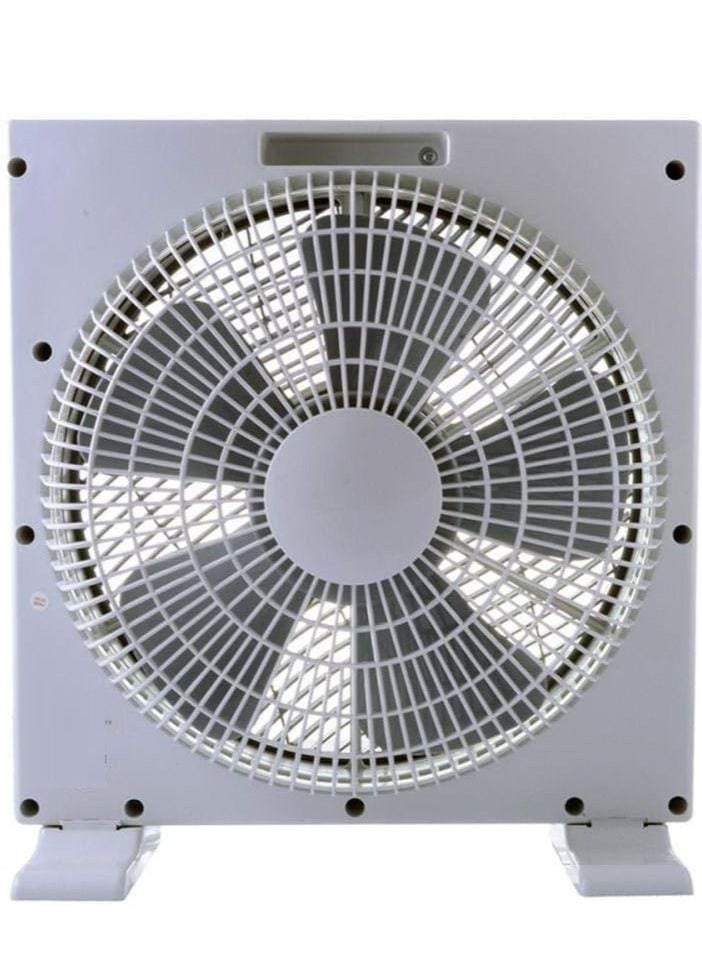 REFURA 12-Inch Box Fan | 3 Speed | 360° Air Circulation | 60 Min Timer | 70W | RE-707 - Image 2