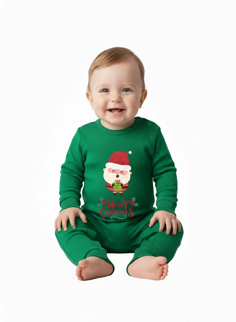 babyqlo Merry Christmas Santa Gift Unisex Baby Romper