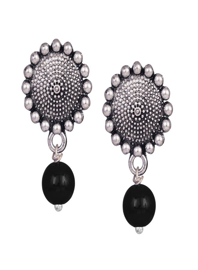 JFL - Jewellery for Less Latest Fashion Beaded Necklace Set for Women and Girls (Black),Valentine - Image 5