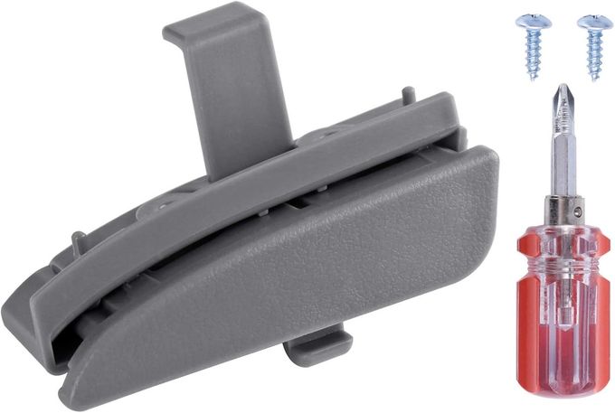 UNIGT Rear Center Console Lid Latch Compatible with 2005-2012 Toyota Tacoma Interior Armrest Console Latch Replacement #58910AD030B0 â€“ Gray 41042