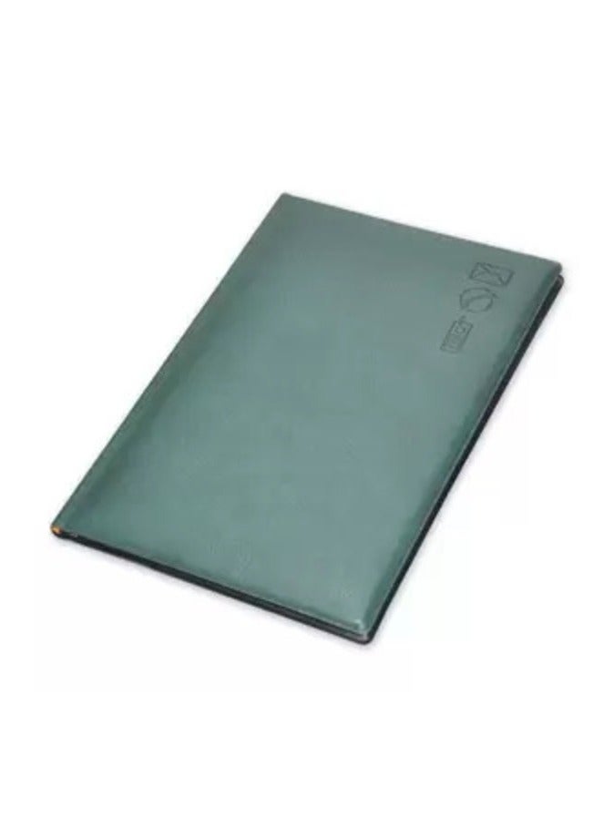 FIS FIS Address Book English with Italian PU Cover, with Gilding, A5 (148 x 210 mm) Size, 50 Sheets