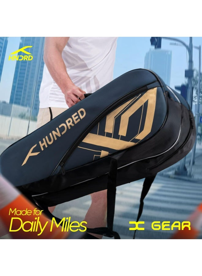 هندرد حقيبة أدوات Hundred X Gear Kit مزودة بحجرتين للتحكم في درجة الحرارة | جيب مخصص للأحذية | أحزمة ظهر مريحة | للعب الاحترافي | مثالية للرجال والنساء - Image 3