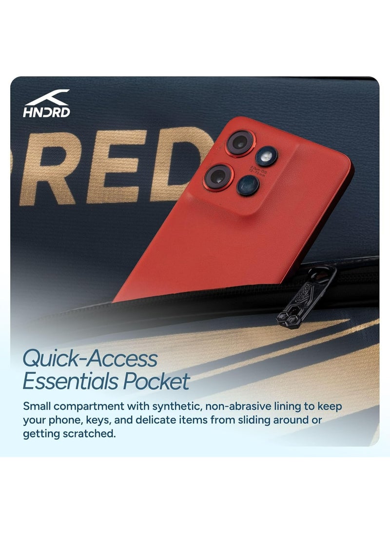 هندرد حقيبة أدوات Hundred X Gear Kit مزودة بحجرتين للتحكم في درجة الحرارة | جيب مخصص للأحذية | أحزمة ظهر مريحة | للعب الاحترافي | مثالية للرجال والنساء - Image 4