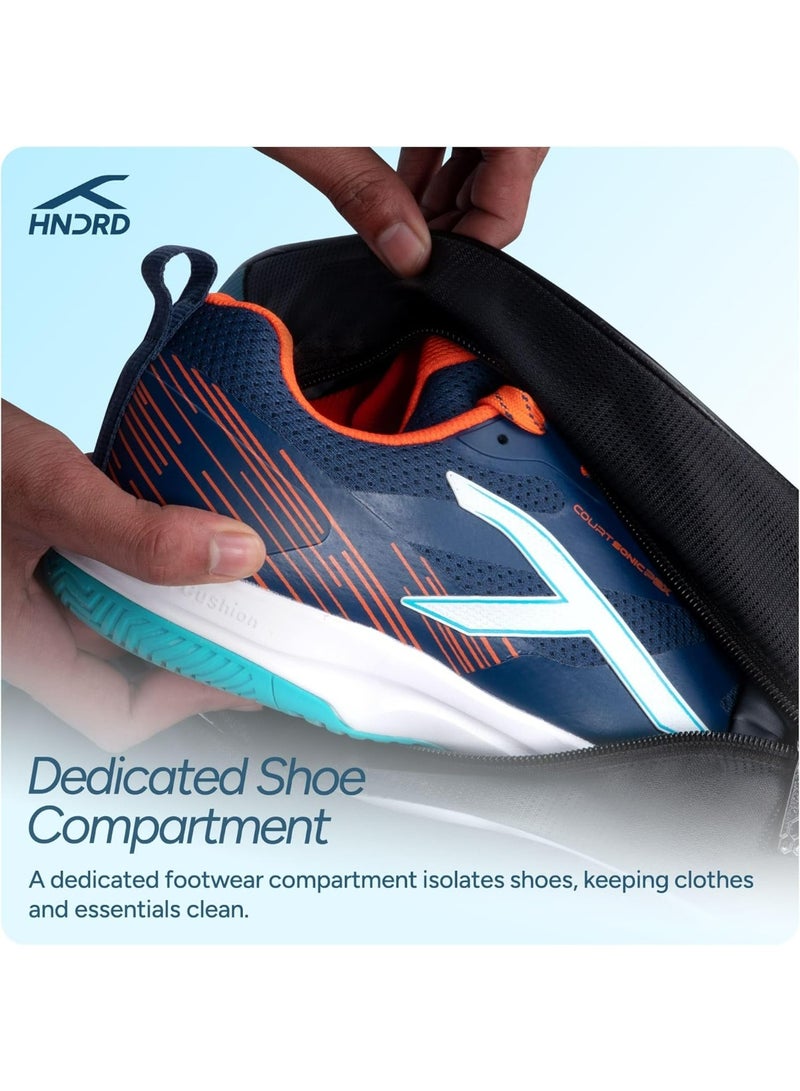 هندرد حقيبة أدوات Hundred X Gear Kit مزودة بحجرتين للتحكم في درجة الحرارة | جيب مخصص للأحذية | أحزمة ظهر مريحة | للعب الاحترافي | مثالية للرجال والنساء - Image 5