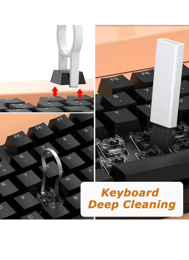 PAMEER 20-in-1 Laptop Phone Screen Cleaner Kit, Computer Keyboard Brush Cleaning Spray set for iPhone AirPods MacBook iPad, Electronic Device Clean Tool for Camera PC Monitor Earbud TV Tablet Car Screens  - Image 3
