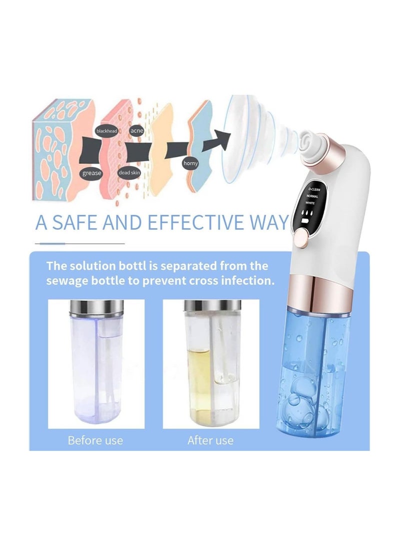 مكنسة كهربائية فائقة الصغر لازالة الرؤوس السوداء والمسام - مكنسة كهربائية للرؤوس السوداء، اداة استخراج الرؤوس السوداء، جهاز كوميدو لازالة الرؤوس السوداء - Image 3