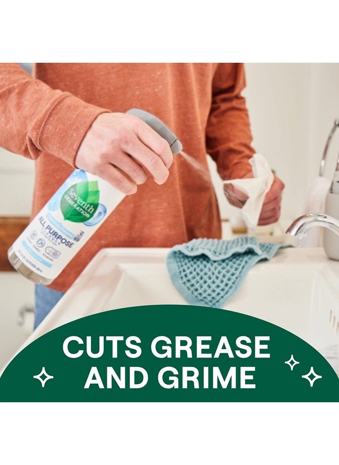 All Purpose Cleaner, Biodegradable Formula, Free & Clear, 23 oz (Pack of 4)