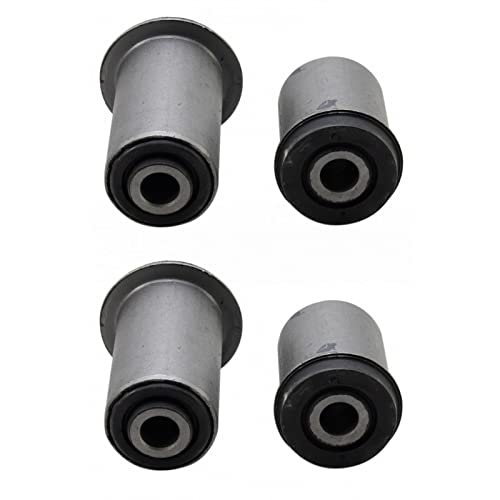 TRQ Front Lower Control Arm Bushing Pair LH Driver RH Passenger Side 4pc Set for K1500 K2500 Tahoe Suburban Yukon - Image 1