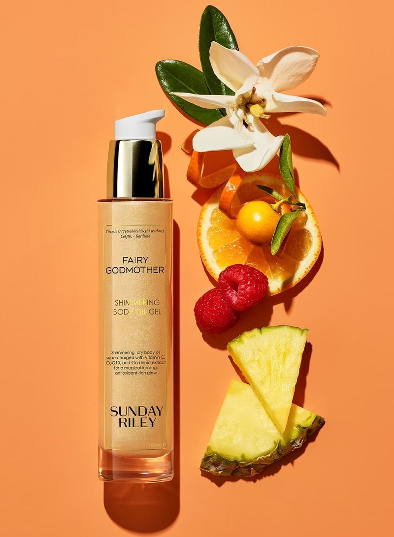 صنداي رايلي جل صنداي رايلي فيري غودماذر زيت  زيت وجللي الجسم اللامع. 100مل - Image 3